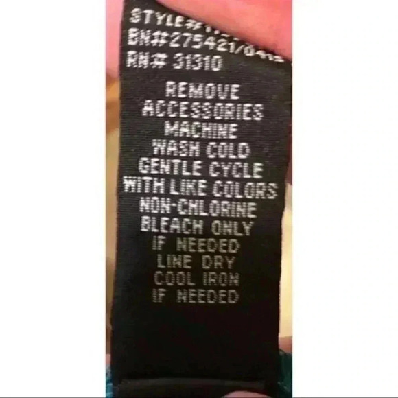 By And By Dress Size Medium Floral Mixed Media - Picture 8 of 9